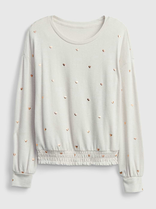 Gap Kids Softspun Smocked T-Shirt — photo 1