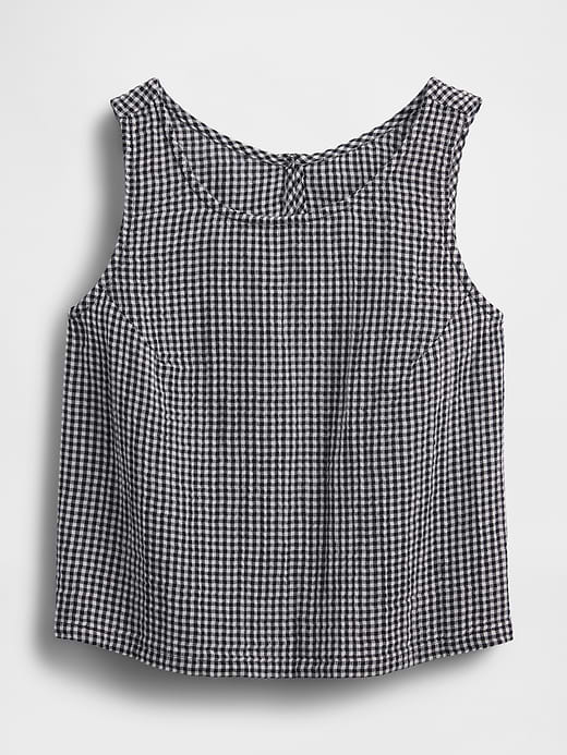 Gap Cotton Gauze Racer Shell Tank Top — photo 6