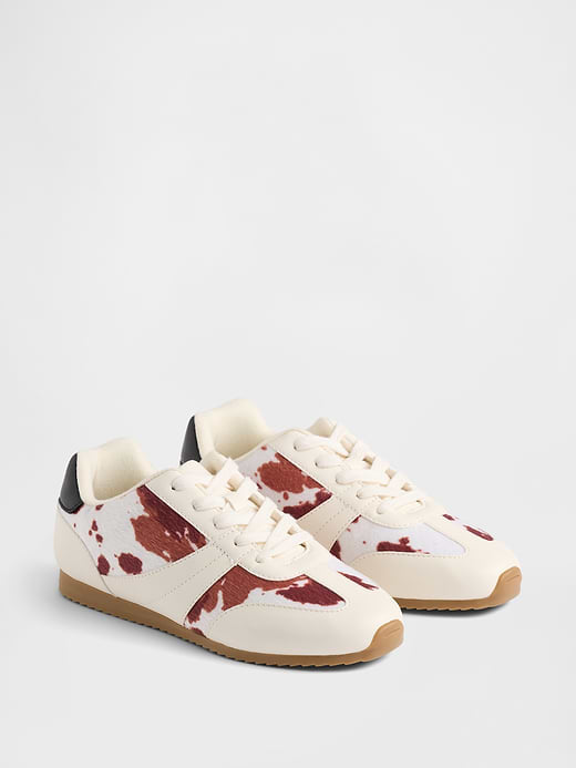 Gap Kids Cow Print Sneakers — photo 3