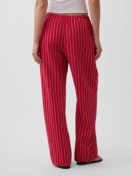 Gap Linen-Blend Easy Wide-Leg Pants — photo 5