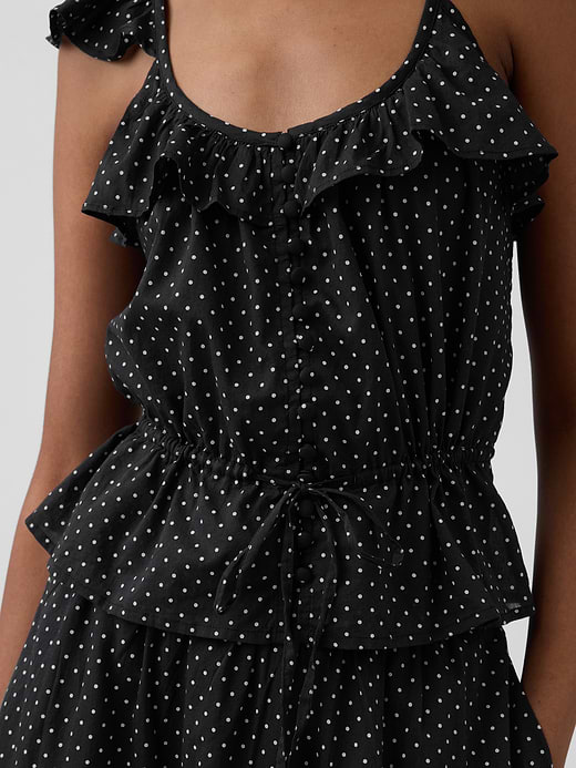 Gap Flutter-Sleeve Tie-Waist Top — photo 5