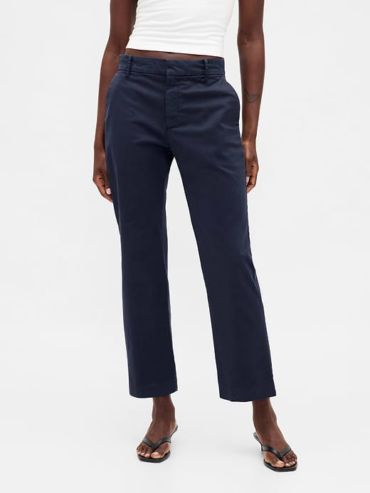 Gap Mid Rise Khakis — photo 3