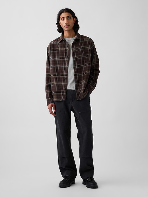 Gap Relaxed Flannel Shirt — photo 3