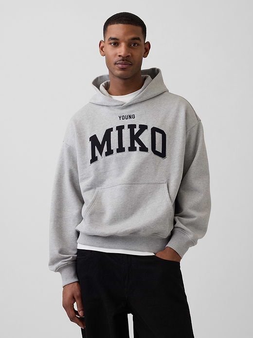 Gap Young Miko Adult Heavyweight Logo Hoodie — photo 5