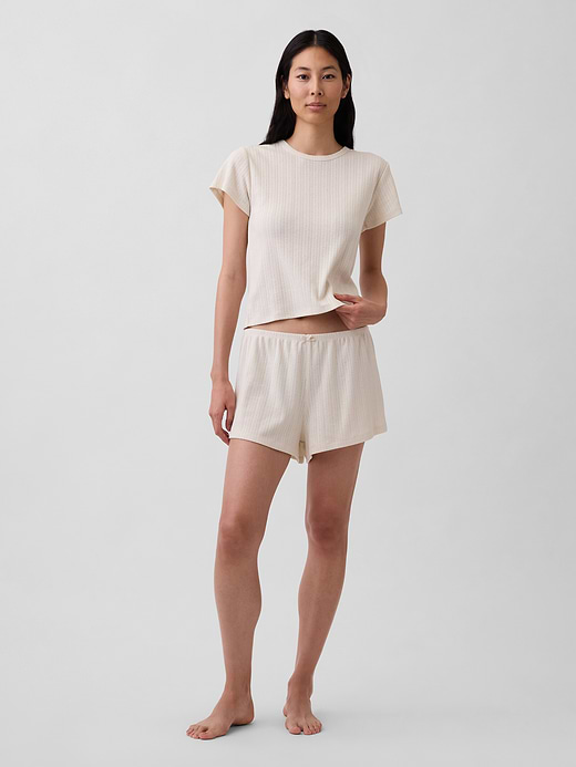 Gap Pointelle PJ T-Shirt — photo 3