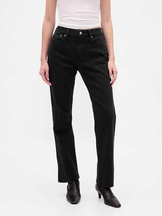 Gap High Rise ’90s Slim Straight Jeans — photo 3