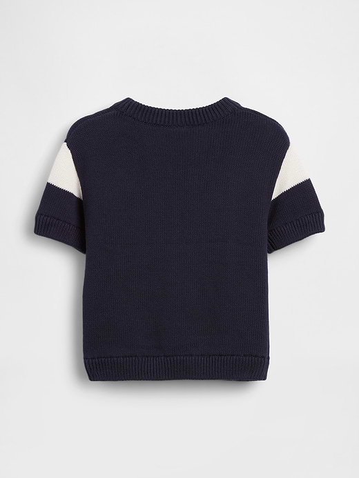 Gap Baby & Toddler Varsity Logo Sweater Shirt — photo 3