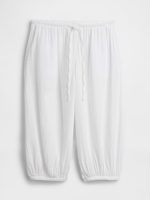 Gap Cotton Gauze Easy Culotte Pants — photo 6