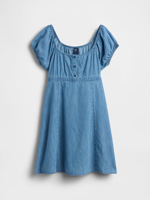 Gap Kids Denim Babydoll Dress — photo 3