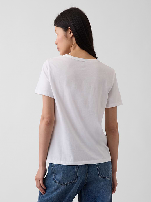 Gap Organic Cotton VintageSoft T-Shirt — photo 4