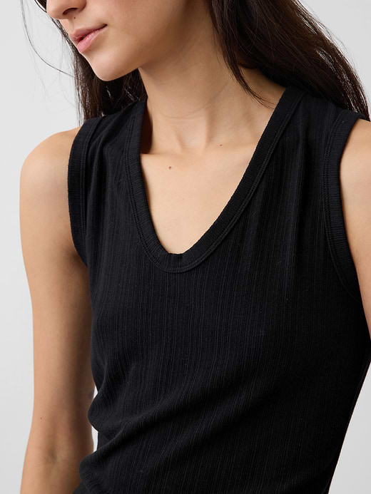 Gap Variegated Rib Tank Top — photo 5