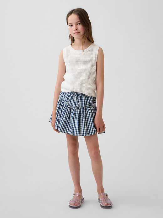 Gap Kids Denim Tiered Skort — photo 1