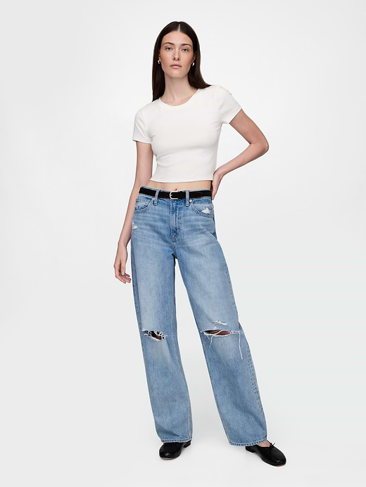 Gap Modern Crop T-Shirt — photo 3