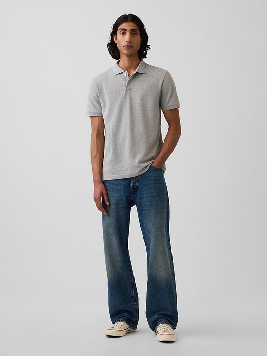 Gap Pique Polo Shirt — photo 3