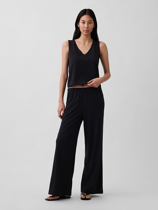 Gap Knit Wide-Leg Pants — photo 1