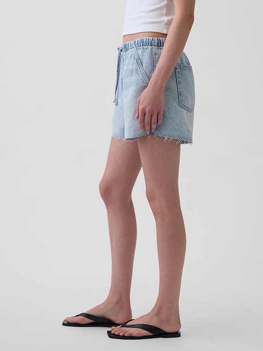 Gap 3.5” Low Slung Easy Denim Shorts — photo 4