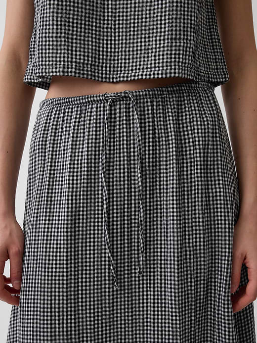 Gap Cotton Gauze Tiered Easy Maxi Skirt — photo 5