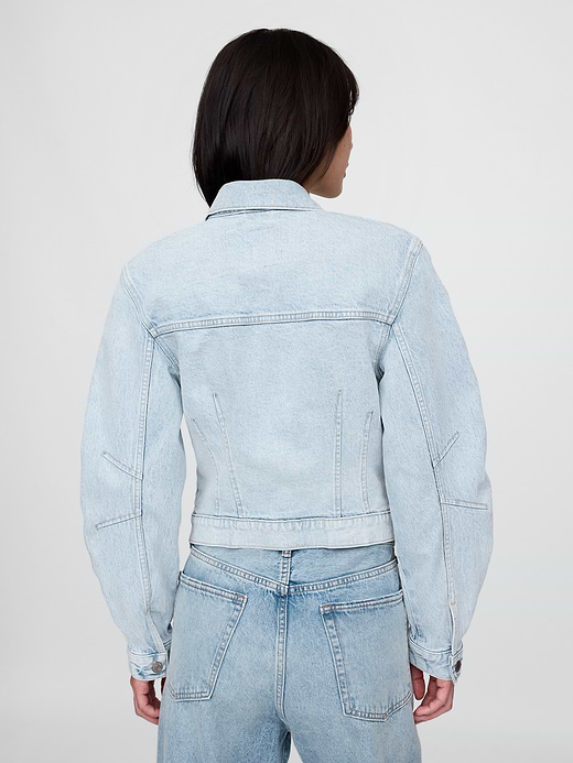 Gap Barrel-Sleeve Icon Denim Jacket — photo 4