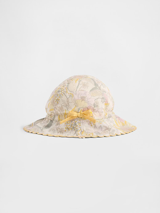 Gap Baby Embroidered Denim Sun Hat — photo 1