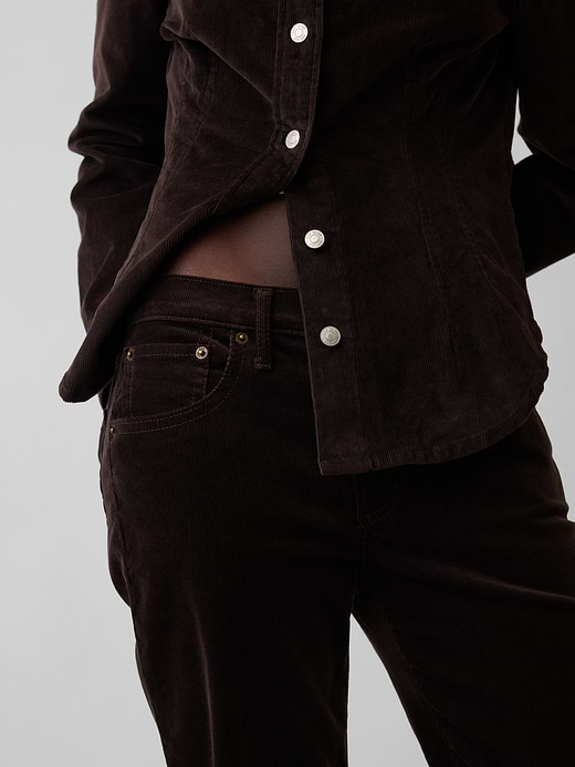 Gap Mid Rise Relaxed Straight Jeans — photo 6