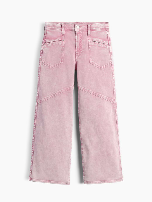 Gap Kids Low Rise Stride Wide-Leg Jeans — photo 3