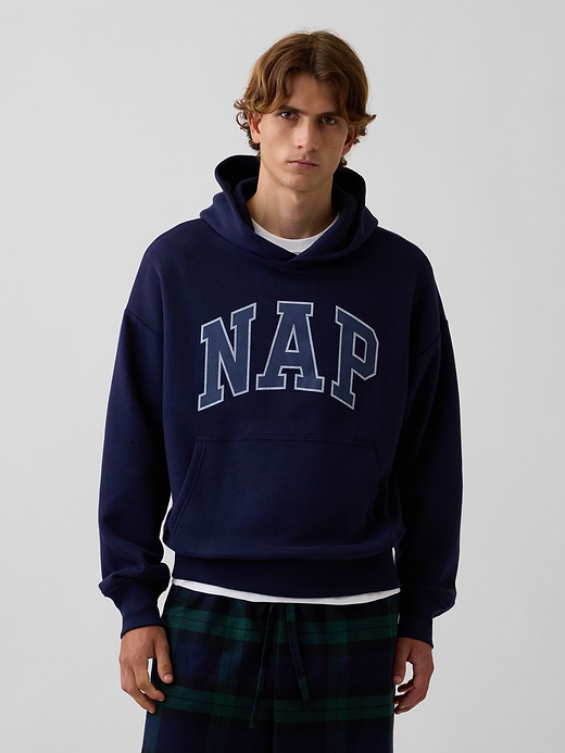 Gap Adult VintageSoft NAP Logo Hoodie — photo 1