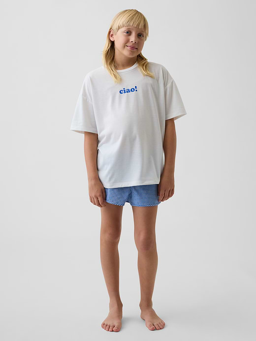 Gap Kids Recycled PJ Short Set — photo 1