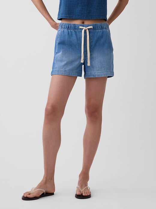 Gap 4" Denim Easy Shorts — photo 3