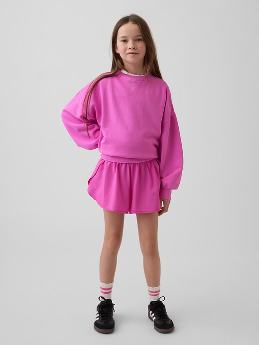 Gap Kids Quick-Dry Butterfly-Hem Run Shorts — photo 1