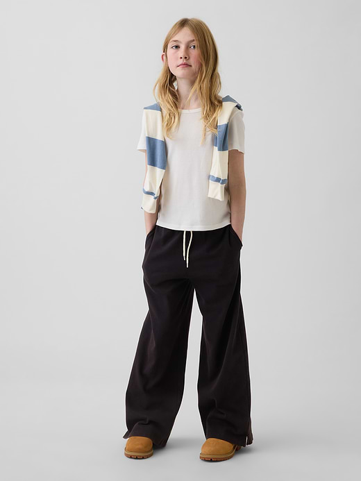 Gap Kids Heavyweight Wide-Leg Pants — photo 1