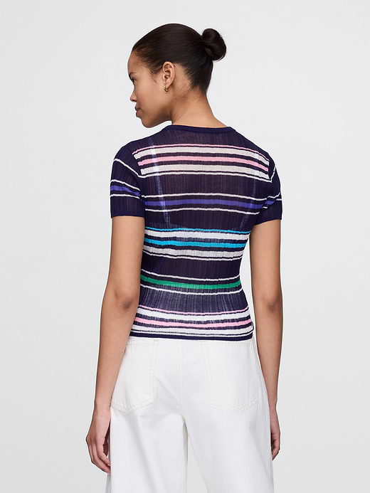 Gap Sheer Rib Sweater T-Shirt — photo 4
