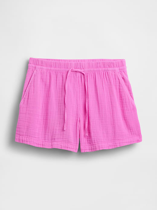 Gap 4" Mid Rise Cotton Gauze Easy Shorts — photo 8