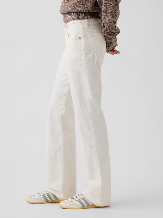 Gap Mid Rise Relaxed Straight Jeans — photo 4