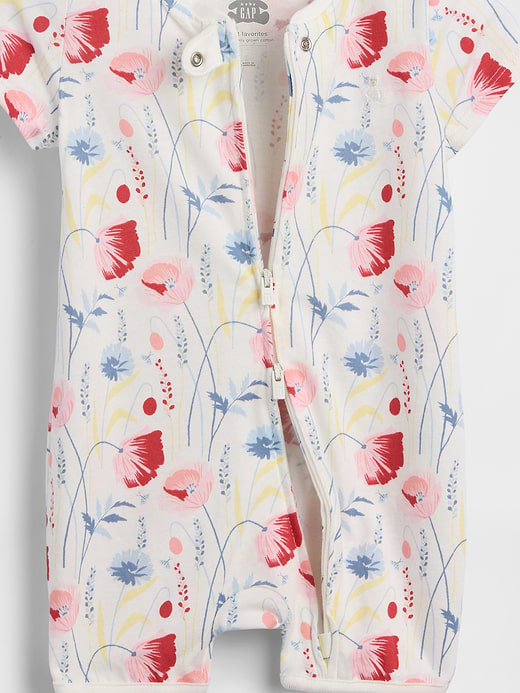 Gap Baby First Favorites Organic Cotton Shorty One-Piece — photo 4