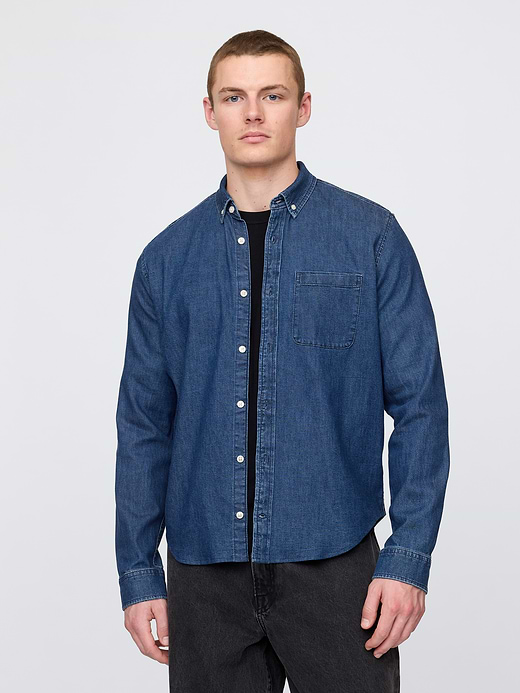 Gap Denim Utility Overshirt — photo 1