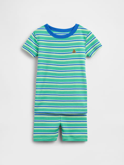 Gap Baby & Toddler Organic Brushed Cotton Stripe PJ Short Set — photo 1