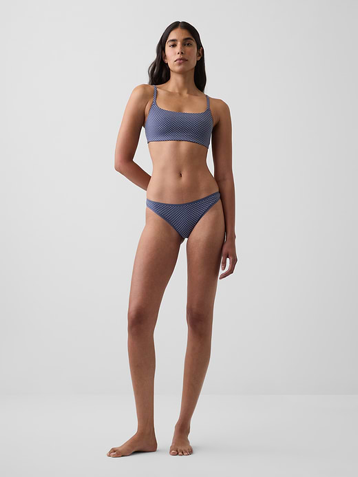 Gap SoftMade Organic Stretch Cotton Scoop Bralette — photo 5