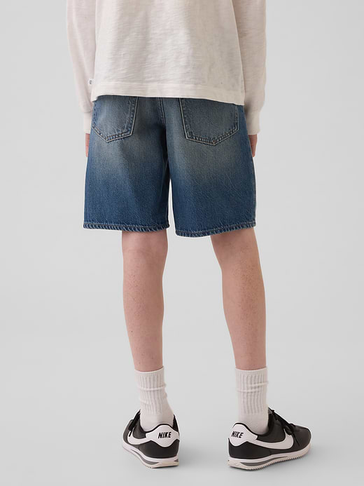 Gap Kids UltraSoft '90s Loose Easy Denim Shorts — photo 5
