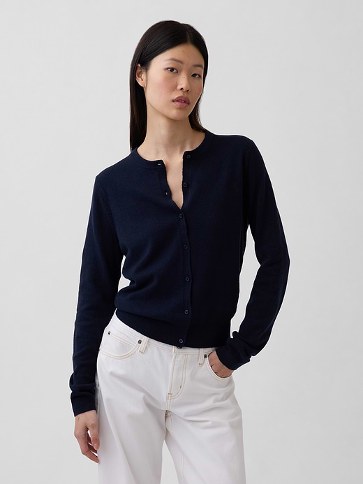 Gap CashSoft Crop Cardigan — photo 1