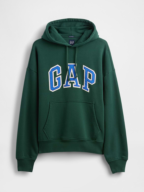 Gap Adult Extra Heavyweight French Terry Oversized Logo Hoodie — photo 9