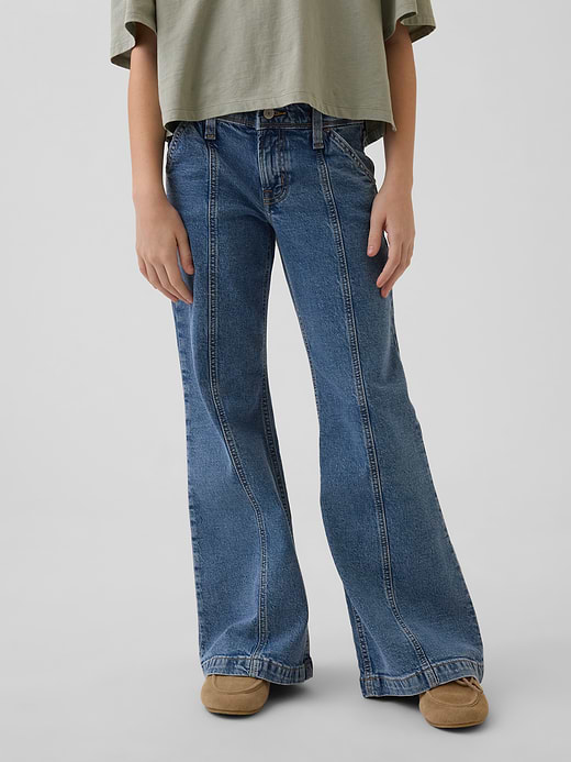 Gap Kids Low Rise Relaxed Flare Jeans — photo 4