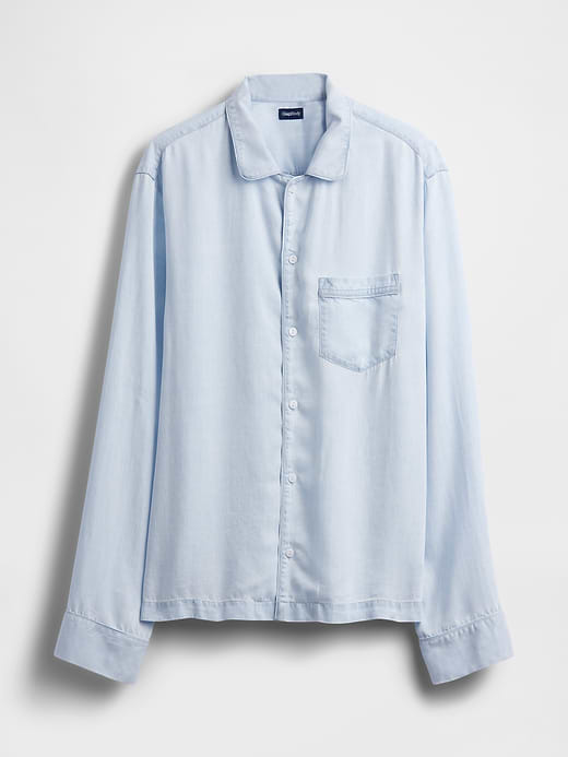 Gap Poplin PJ Shirt — photo 5
