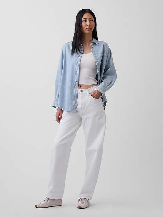 Gap Denim Big Shirt — photo 4