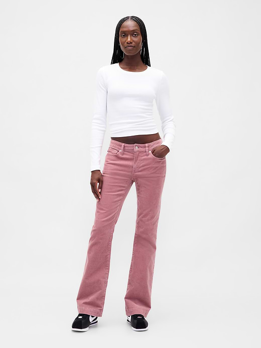 Gap Low Rise Corduroy Long & Lean Jeans — photo 1