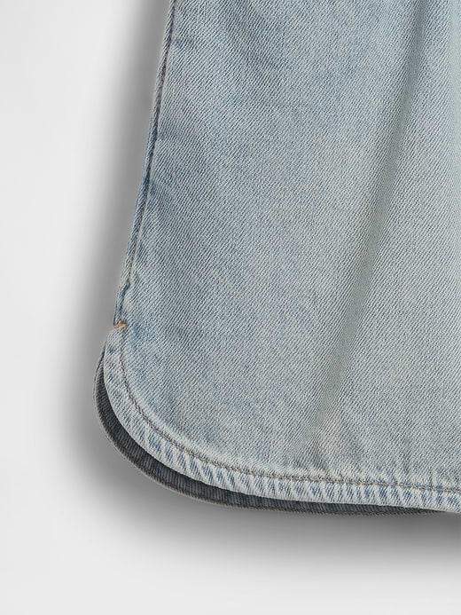 Gap Kids High Rise Denim Easy Shorts — photo 7
