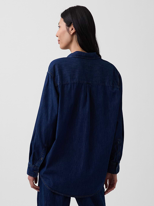 Gap Denim Big Shirt — photo 3