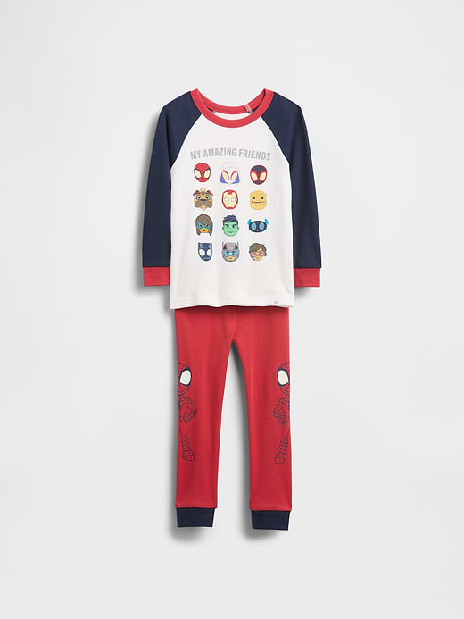 Gap Baby & Toddler Marvel Organic Brushed Cotton PJ Set — photo 1