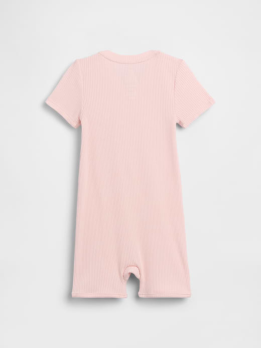 Gap Baby First Favorites Organic Cotton Shorty One-Piece — photo 3