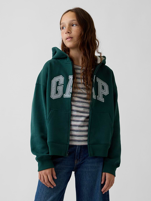 Gap Kids VintageSoft Gap Logo Hoodie — photo 3