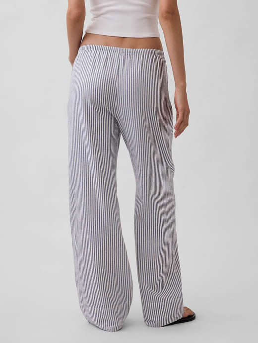 Gap Linen-Blend Easy Wide-Leg Pants — photo 5